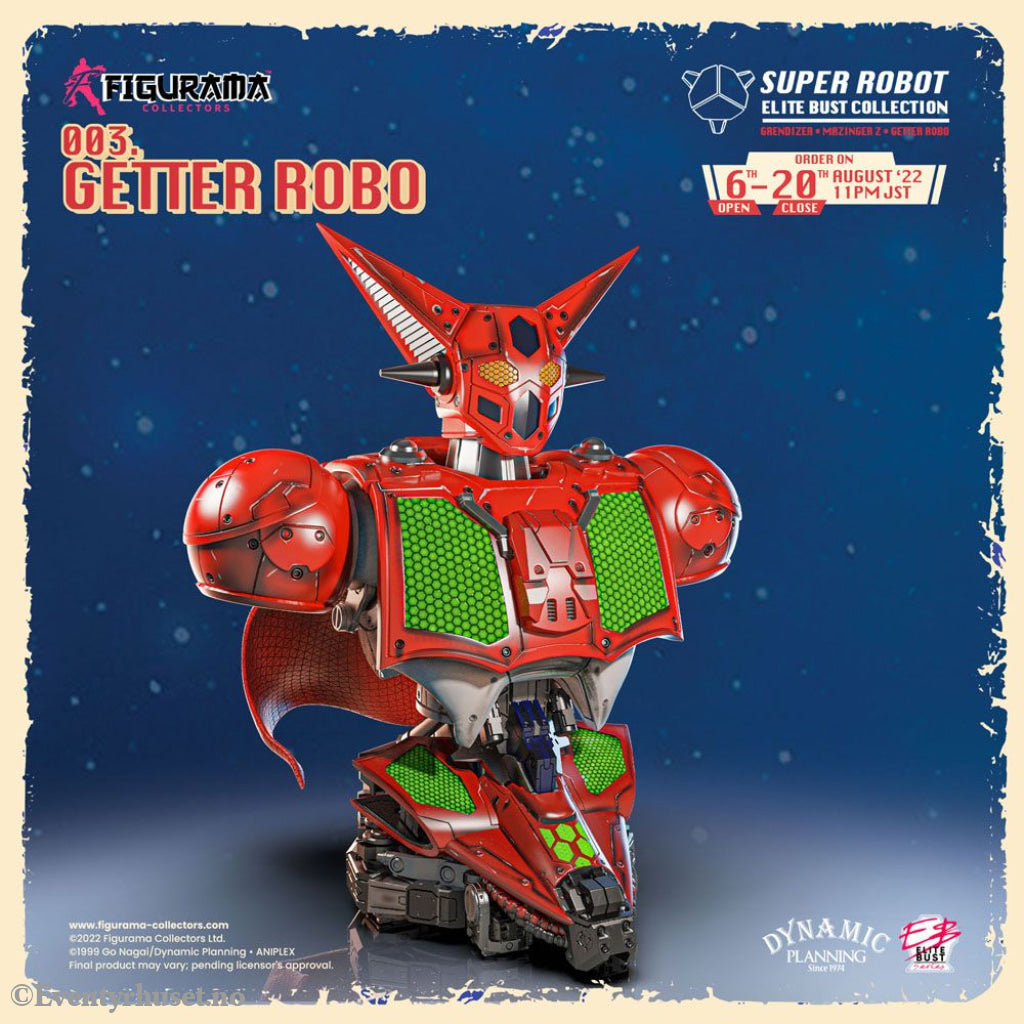 Getter Robo Super Robot Elite Bust 1/3 Getter Robo 26 cm Manga & Anime