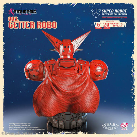 Getter Robo Super Robot Elite Bust 1/3 Getter Robo 26 cm Manga & Anime
