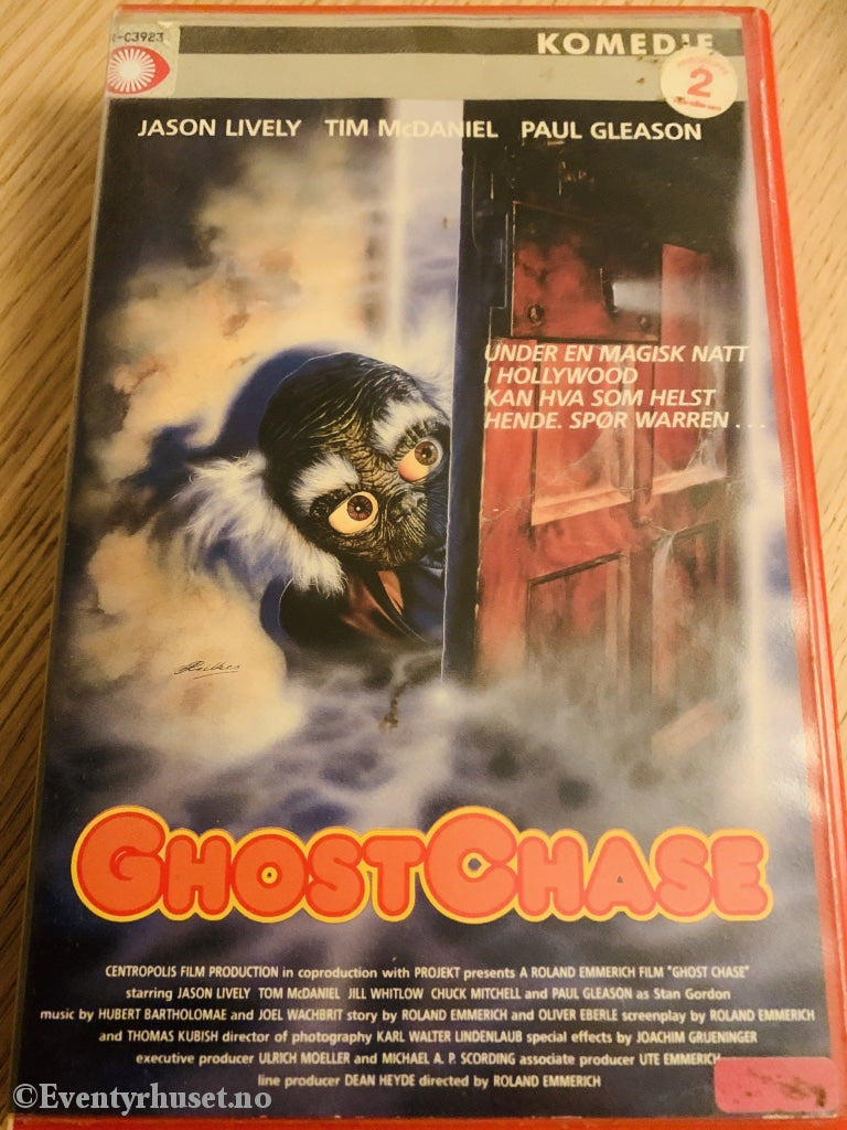 Ghost Chase. 1988. Vhs Big Box.