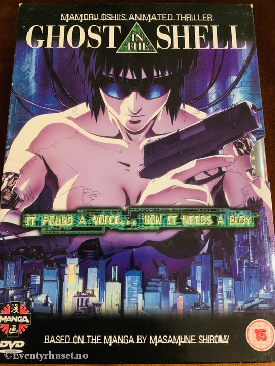 Ghost In The Shell. Dvd Slipcase.