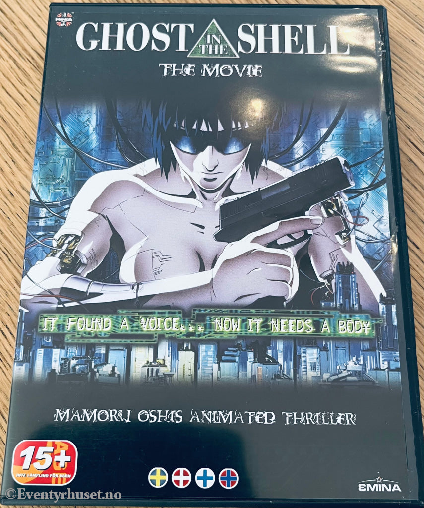 Ghost In The Shell - The Movie. Dvd. Med Norsk Tekst! Dvd
