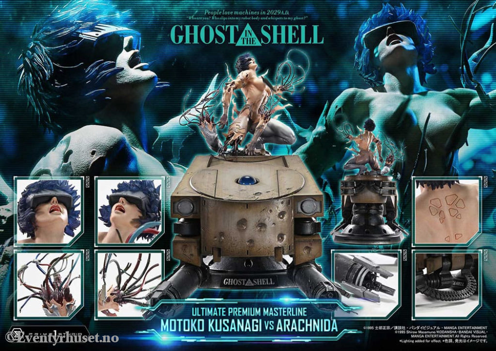 Ghost in the Shell Ultimate Premium Masterline Series Statue 1/4 Motoko Kusanagi vs Arachnida 68 cm Collectibles