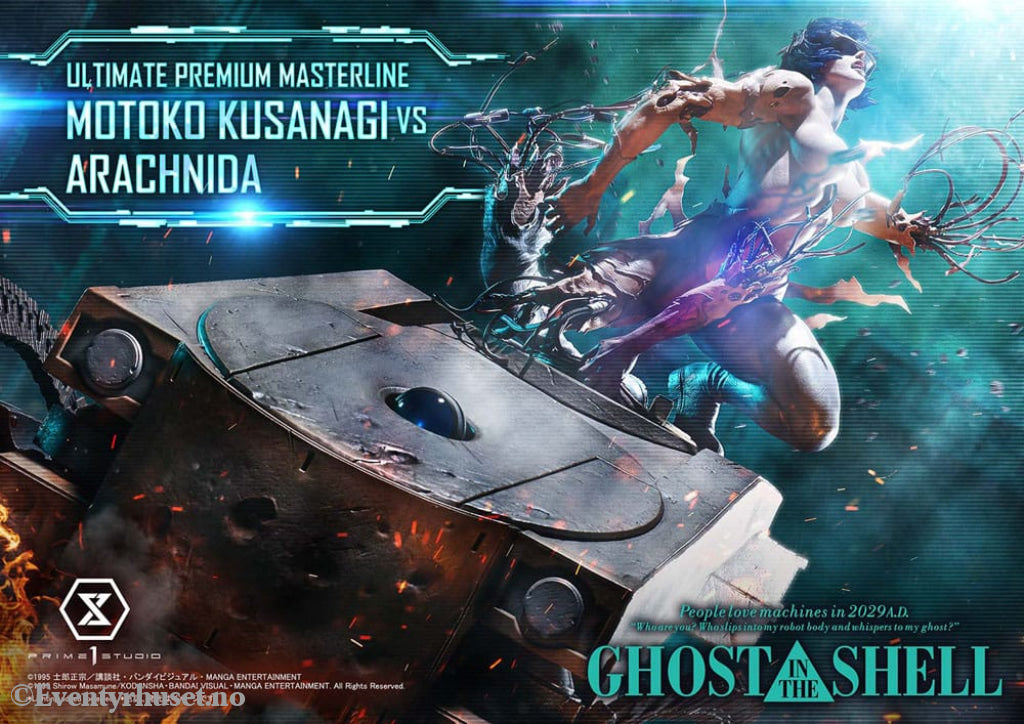 Ghost in the Shell Ultimate Premium Masterline Series Statue 1/4 Motoko Kusanagi vs Arachnida 68 cm Collectibles