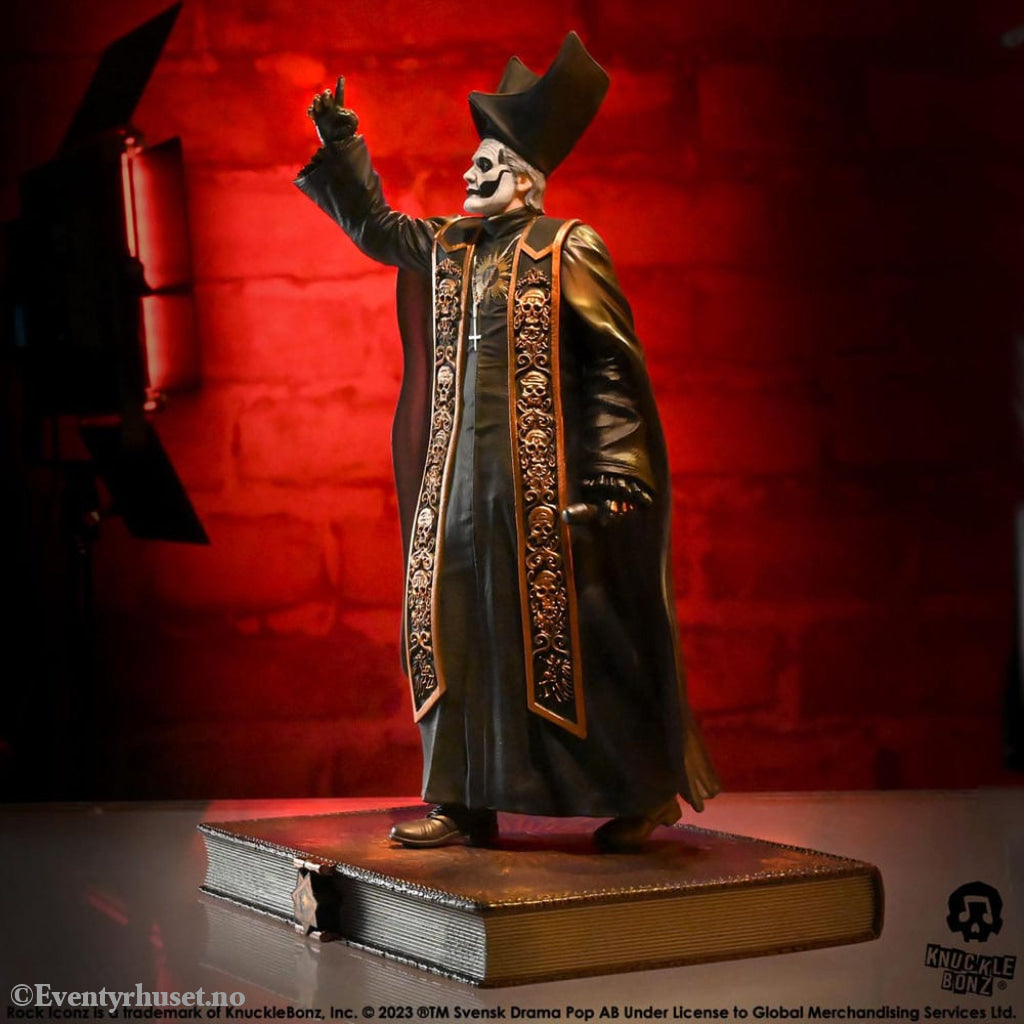 Ghost Rock Iconz Statue 1/9 Papa Emeritus IV (Black Robes) 22 cm Collectibles