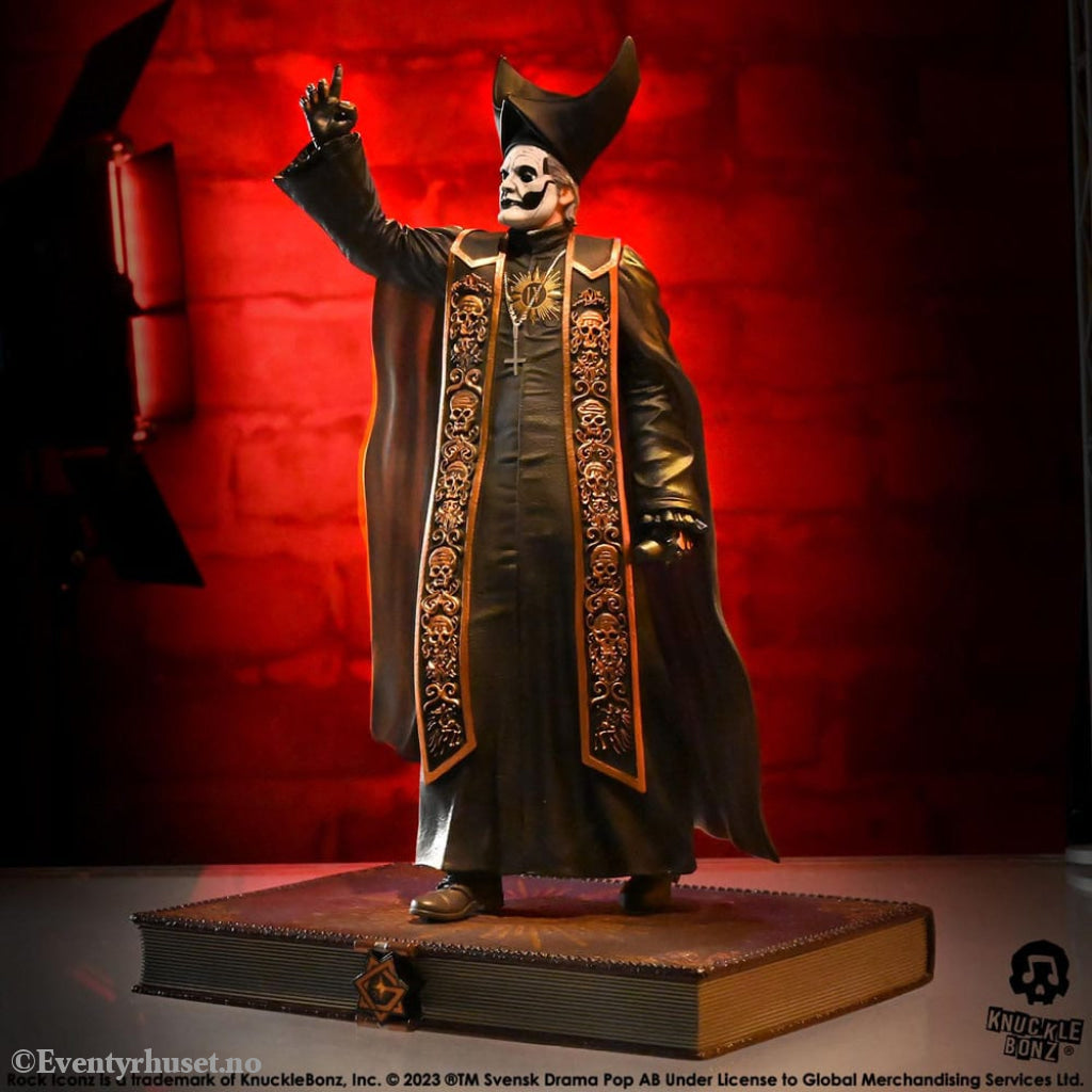 Ghost Rock Iconz Statue 1/9 Papa Emeritus IV (Black Robes) 22 cm Collectibles
