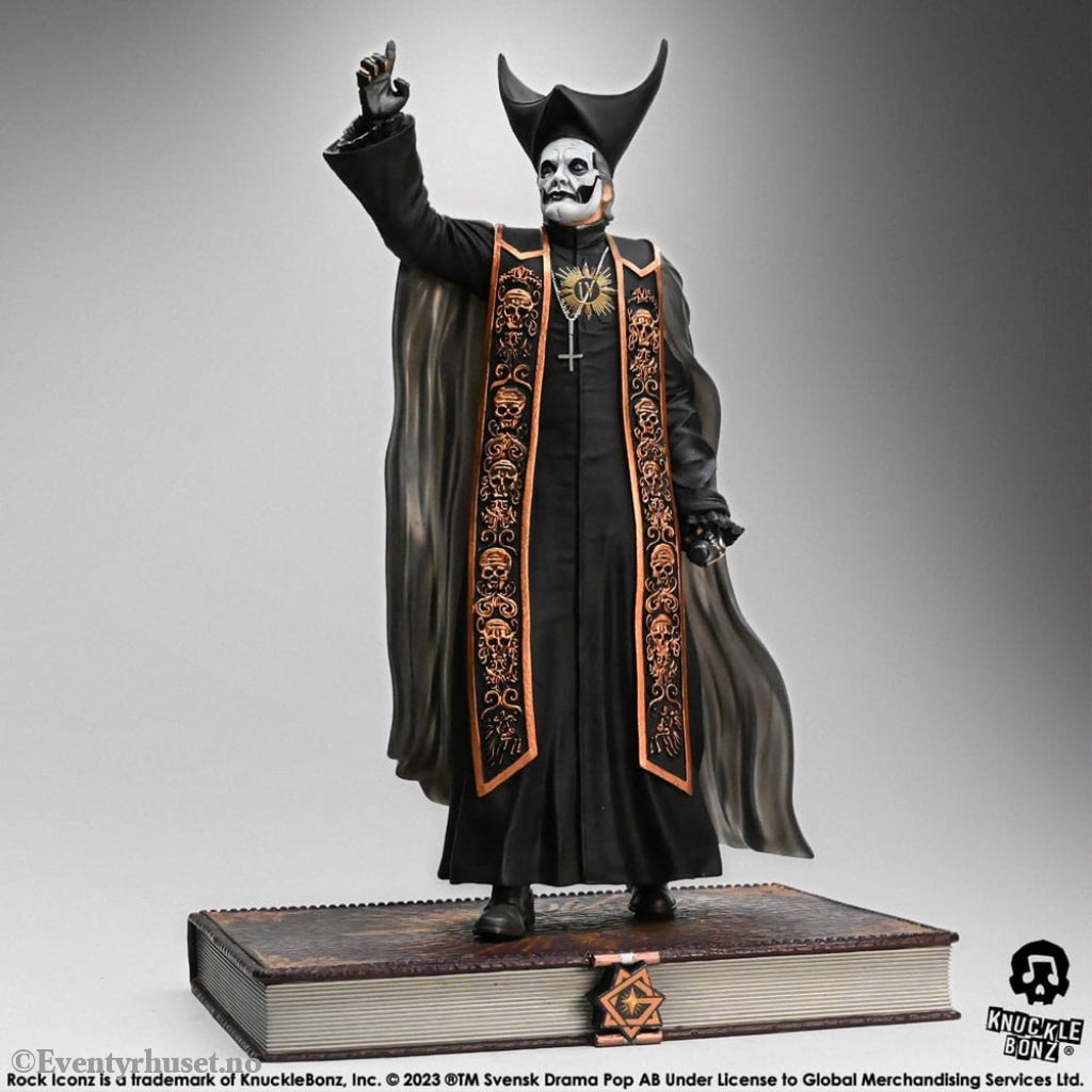 Ghost Rock Iconz Statue 1/9 Papa Emeritus IV (Black Robes) 22 cm Collectibles