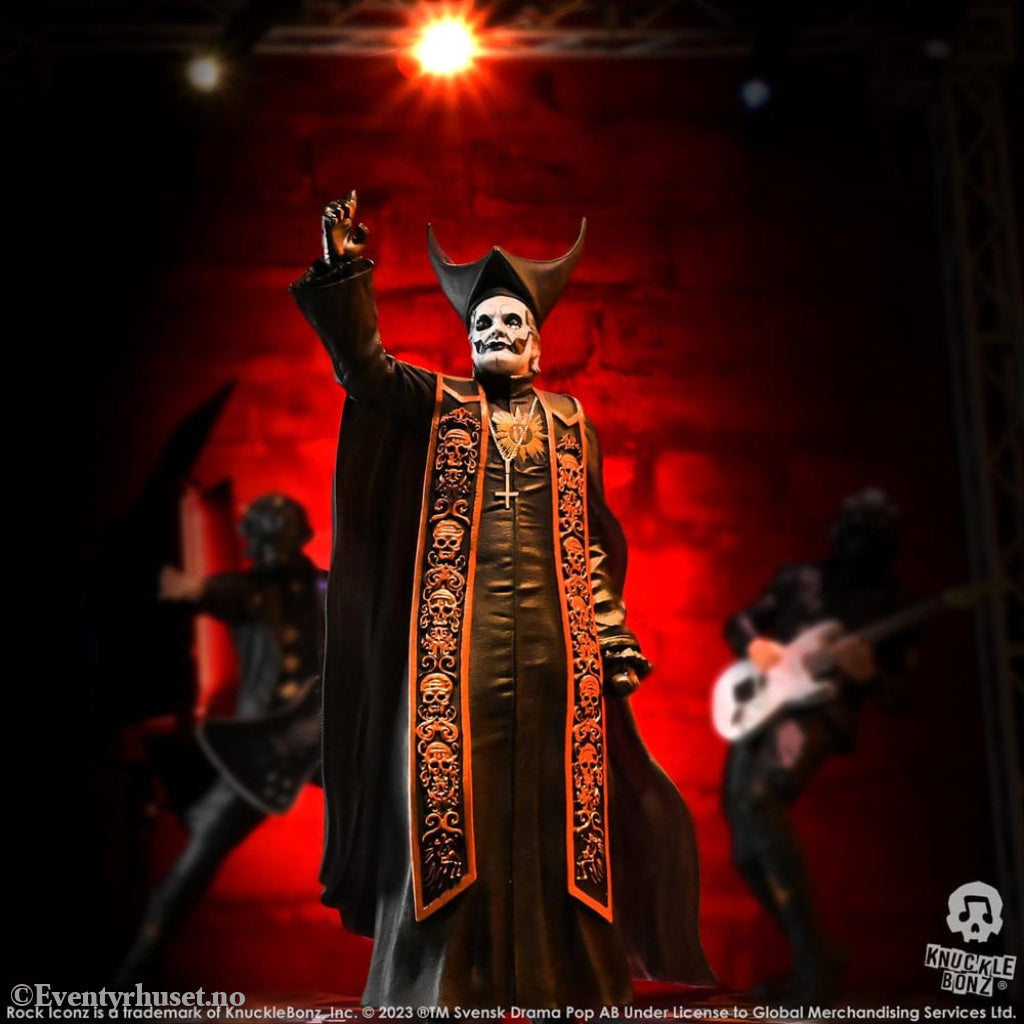 Ghost Rock Iconz Statue 1/9 Papa Emeritus IV (Black Robes) 22 cm Collectibles