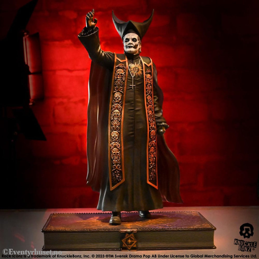 Ghost Rock Iconz Statue 1/9 Papa Emeritus IV (Black Robes) 22 cm Collectibles
