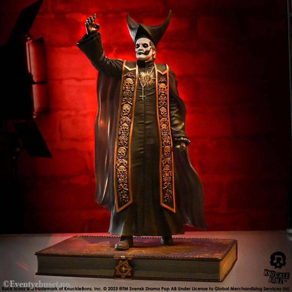 Ghost Rock Iconz Statue 1/9 Papa Emeritus IV (Black Robes) 22 cm Collectibles