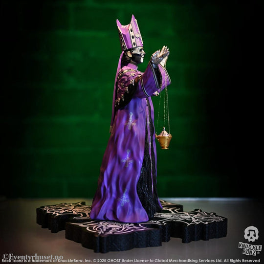 Ghost Rock Iconz Statue Papa V Perpetua Purple Robes 22 cm Collectibles