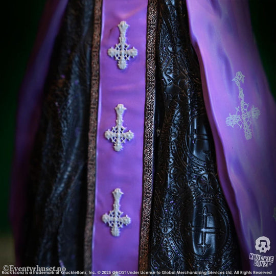 Ghost Rock Iconz Statue Papa V Perpetua Purple Robes 22 cm Collectibles