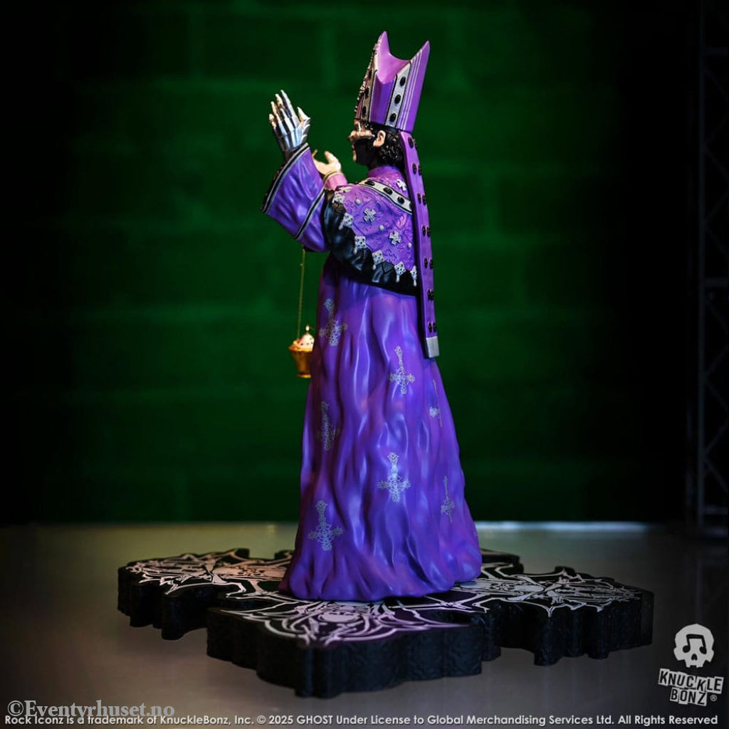Ghost Rock Iconz Statue Papa V Perpetua Purple Robes 22 cm Collectibles