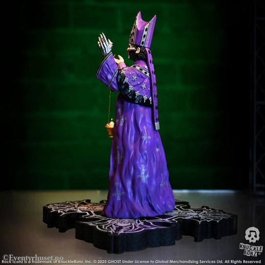 Ghost Rock Iconz Statue Papa V Perpetua Purple Robes 22 cm Collectibles