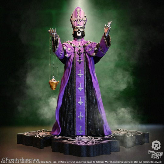 Ghost Rock Iconz Statue Papa V Perpetua Purple Robes 22 cm Collectibles
