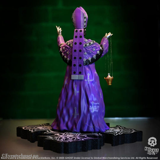 Ghost Rock Iconz Statue Papa V Perpetua Purple Robes 22 cm Collectibles