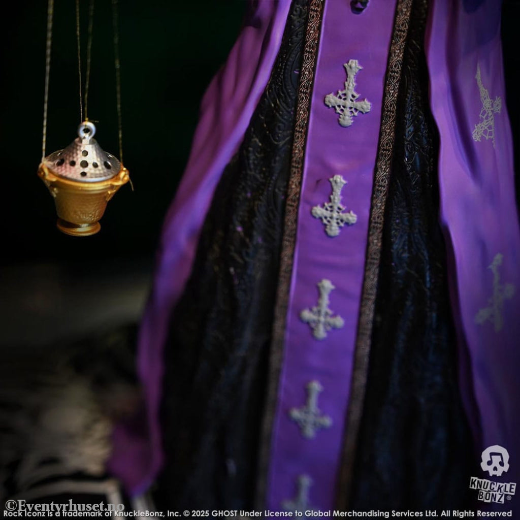 Ghost Rock Iconz Statue Papa V Perpetua Purple Robes 22 cm Collectibles