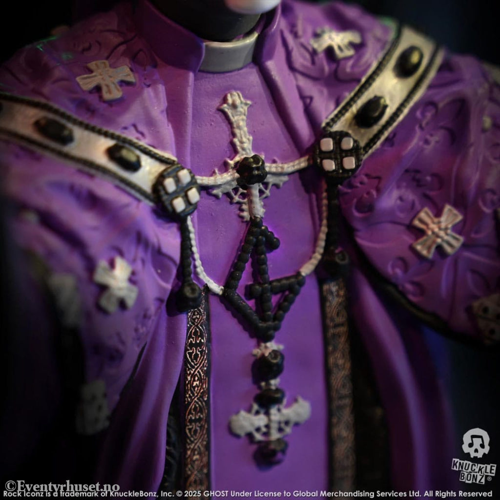 Ghost Rock Iconz Statue Papa V Perpetua Purple Robes 22 cm Collectibles