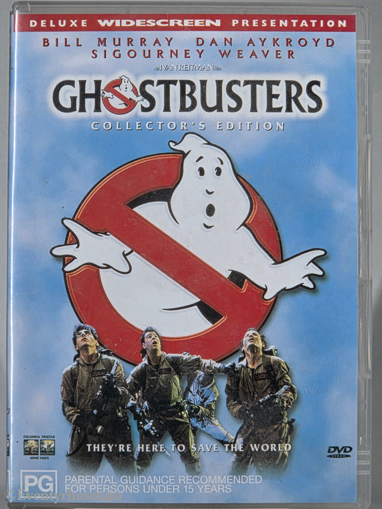 Ghostbusters (1984). DVD. Scanbox / Egmont Film