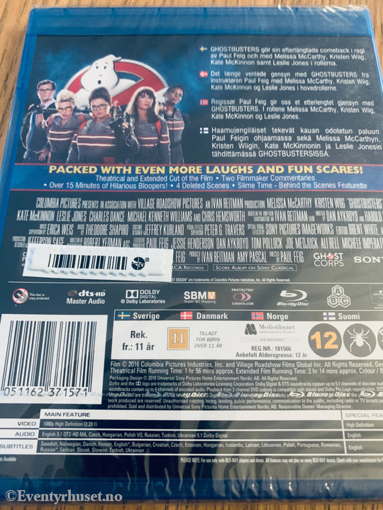 Ghostbusters: Answer the Call (2016). Blu-Ray. Ny i plast!
