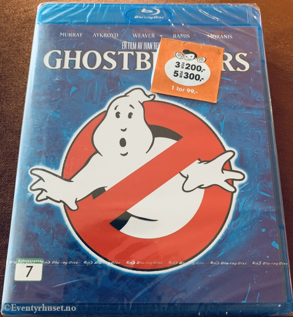 Ghostbusters. Blu-Ray Ny I Plast! Blu-Ray Disc