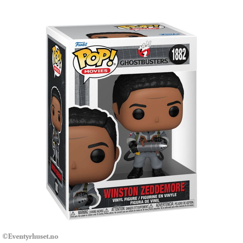 Ghostbusters II POP! Movies Vinyl Figures Winston Zeddemore 9 cm Collectibles