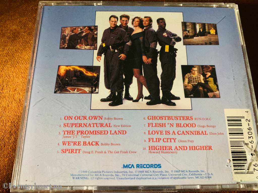 Ghostbusters Ii. Soundtrack. 1989. Cd. Cd