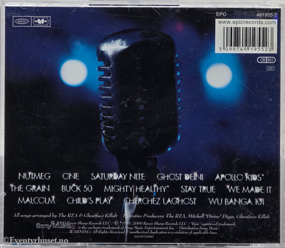 Ghostface Killah. 2000. Supreme Clientele. CD