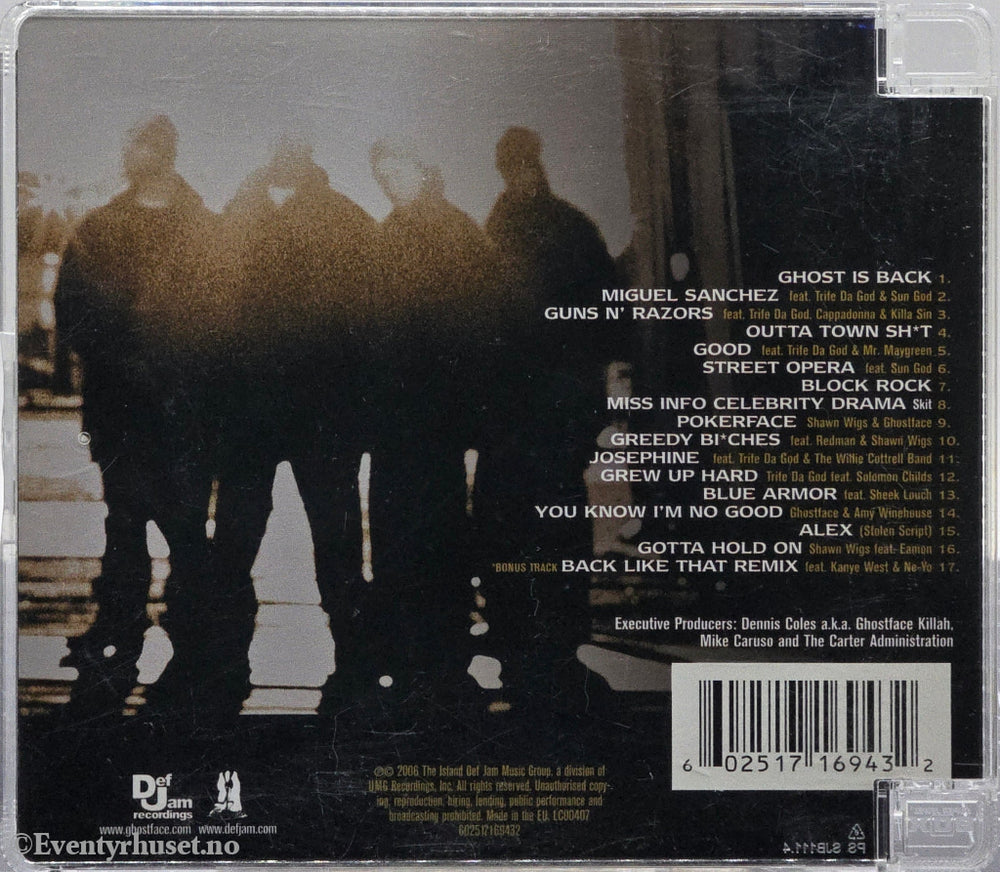 Ghostface Killah. 2006. More Fish. CD.