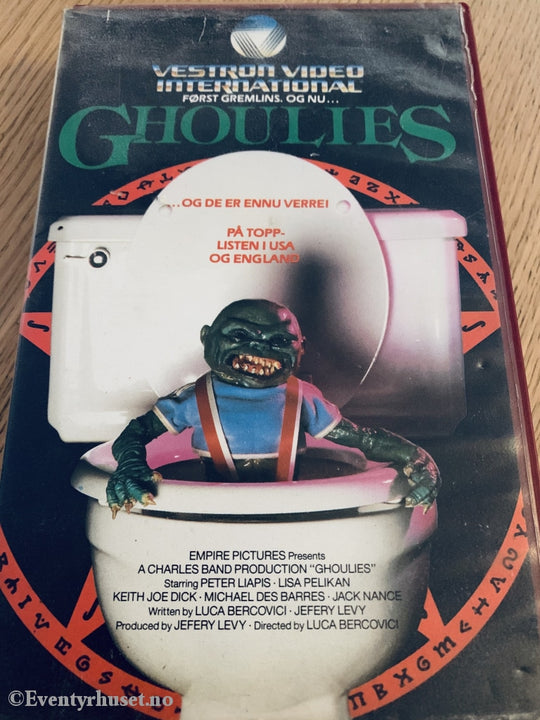 Ghoulies. 1986. Vhs Big Box.