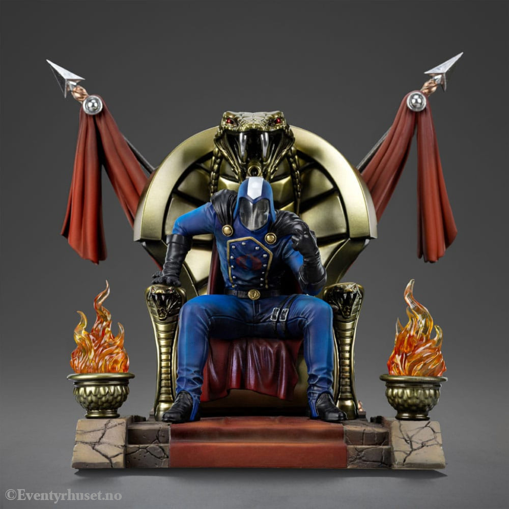 GI Joe Art Scale Statue 1/10 Cobra Commander 25 cm Collectibles