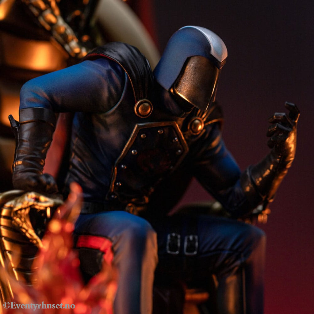 GI Joe Art Scale Statue 1/10 Cobra Commander 25 cm Collectibles