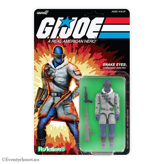 GI Joe (Movie) ReAction+ Action Figure Wave 5 Arctic Snake Eyes (Movie) 10 cm Toys