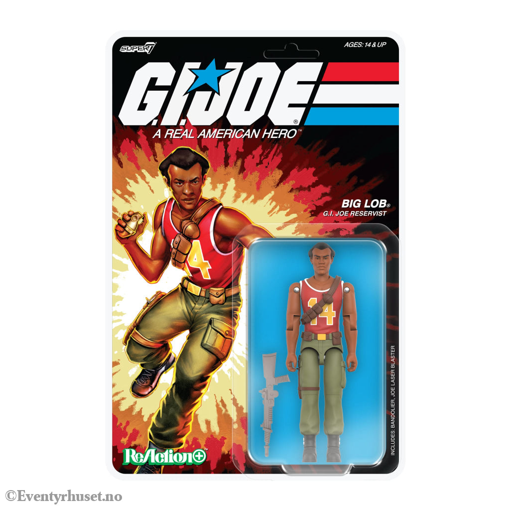 GI Joe (Movie) ReAction+ Action Figure Wave 5 Big Lob (Movie) 10 cm. Mint In Sealed Box (MISB)! Actionfigur