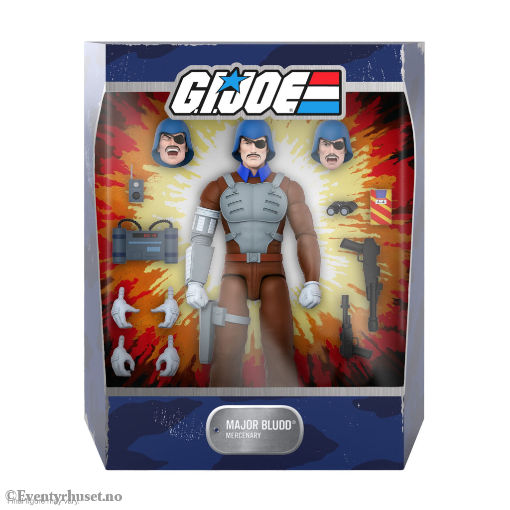 GI Joe Ultimates Action Figure Wave 5 Major Bludd 20 cm. Mint In Sealed Box (MISB)! Actionfigur