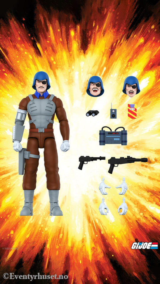GI Joe Ultimates Action Figure Wave 5 Major Bludd 20 cm. Mint In Sealed Box (MISB)! Actionfigur