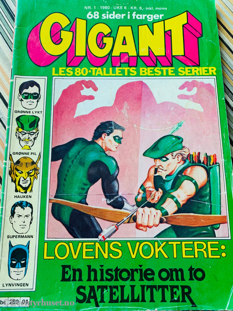 Gigant. 1980/01. Tegneserieblad