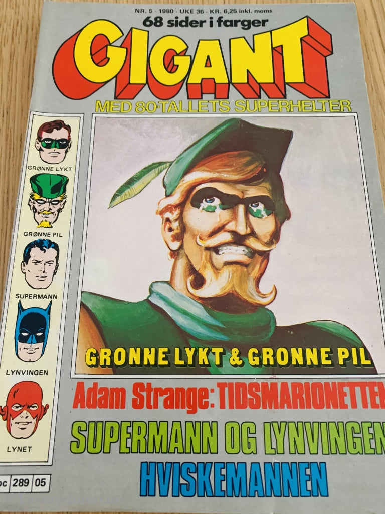 Gigant. 1980/05. Tegneserieblad