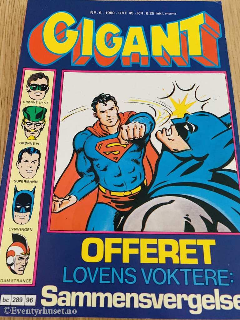 Gigant. 1980/06. Tegneserieblad