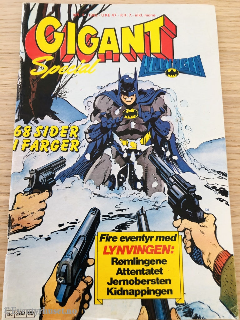 Gigant Spesial. Nr. 9 1992. Tegneserieblad