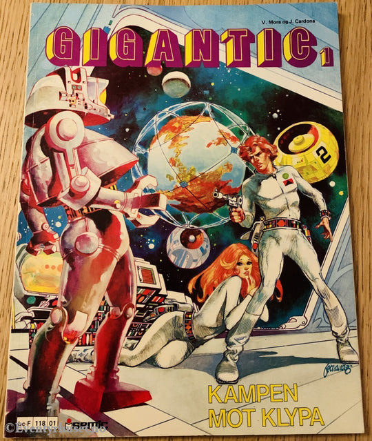 Gigantic Nr. 1. Kampen Mot Klypa. 1980. Tegneseriealbum
