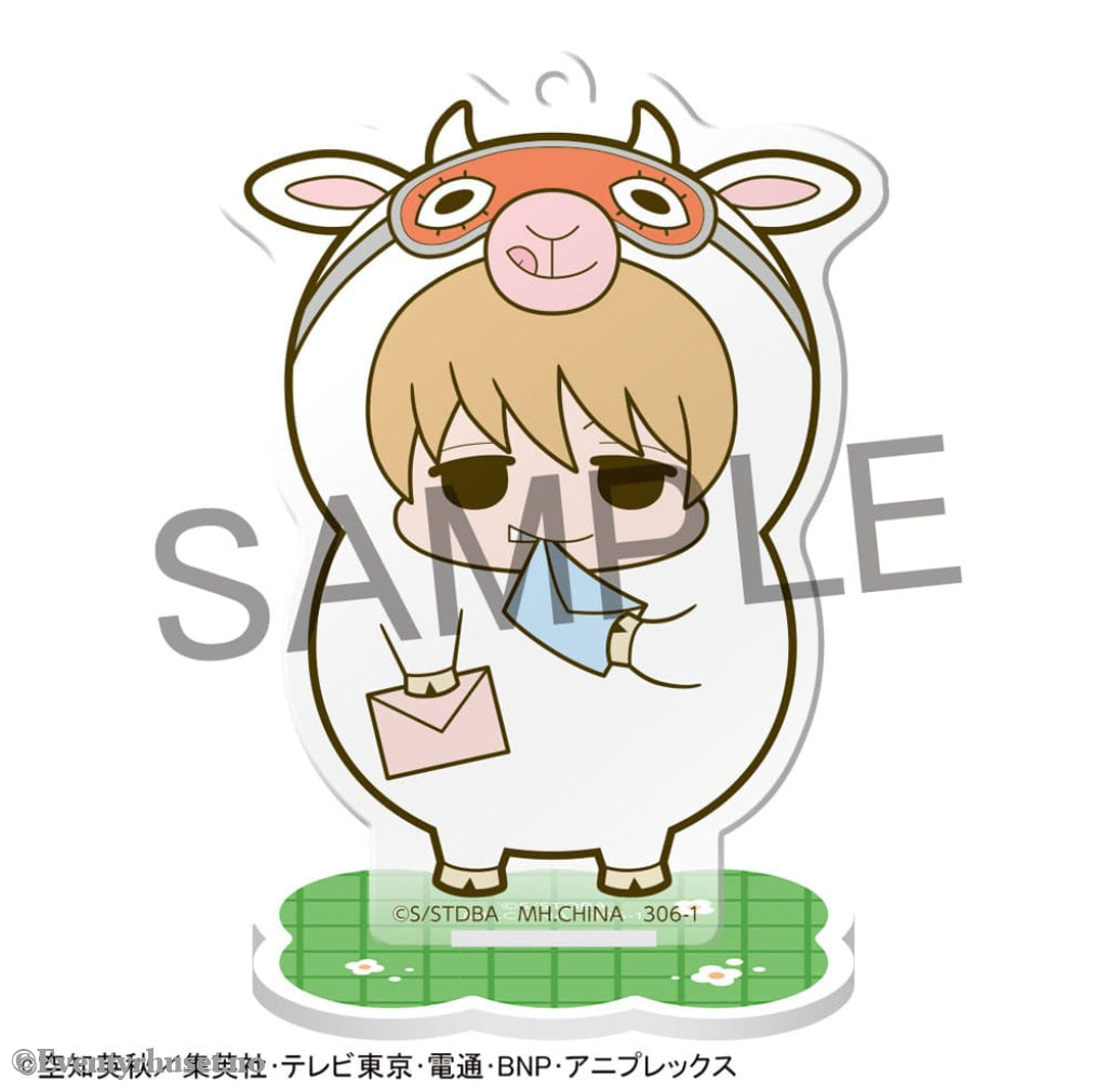 Gintama Acrylic Figure Prince Hata & Animal Paradise Farm of Love & Peace 6 cm Blind Box Display (6) Manga & Anime