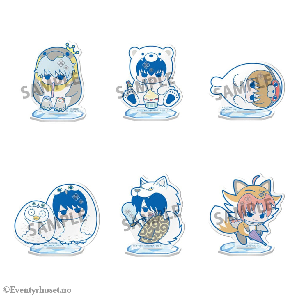 Gintama Acrylic Figure Prince Hata & Animals of Ice 6 cm Display (6) Manga & Anime