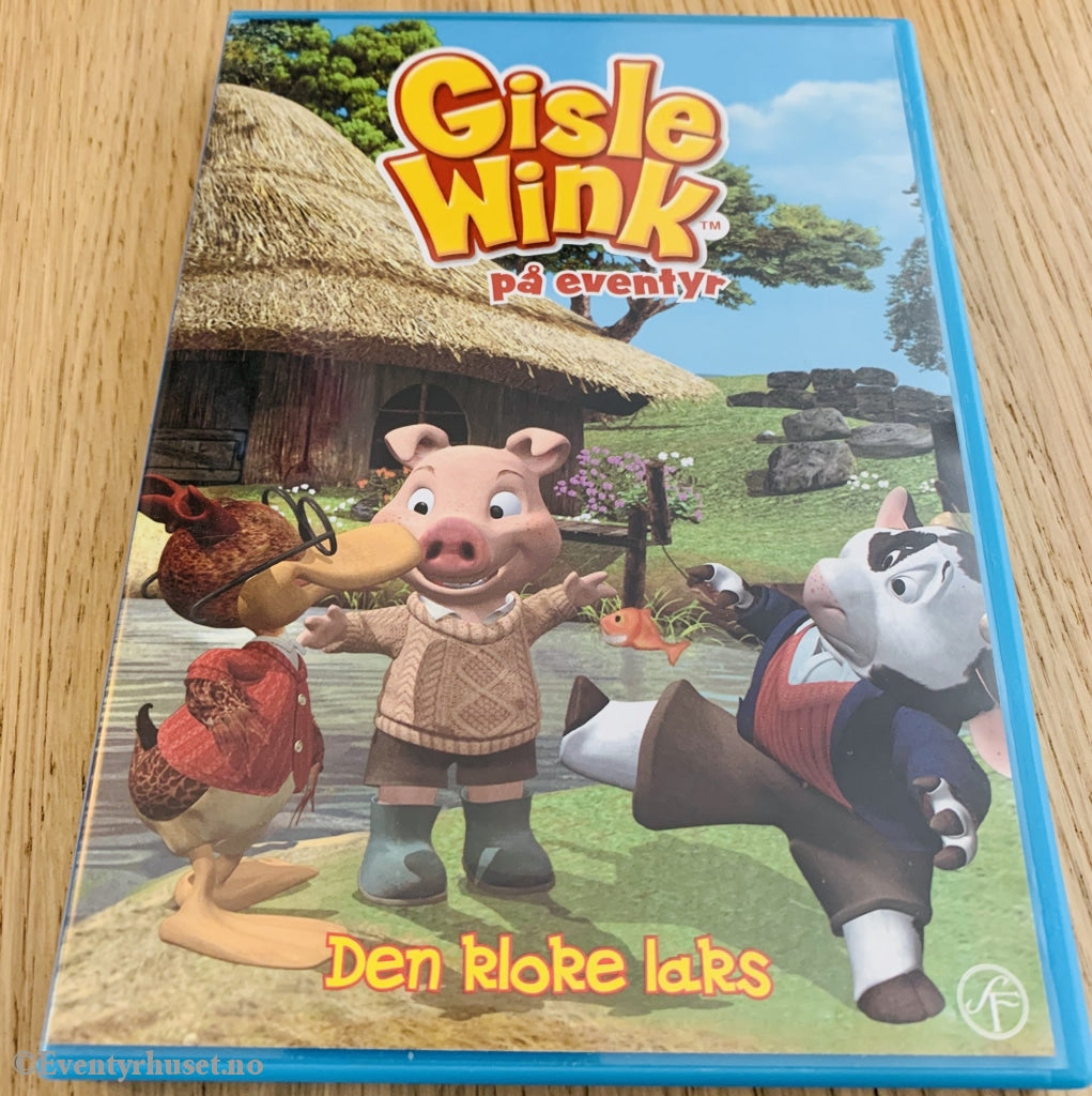 Gisle Wink På Eventyr. Den Kloke Laks. 2003. Dvd. Dvd