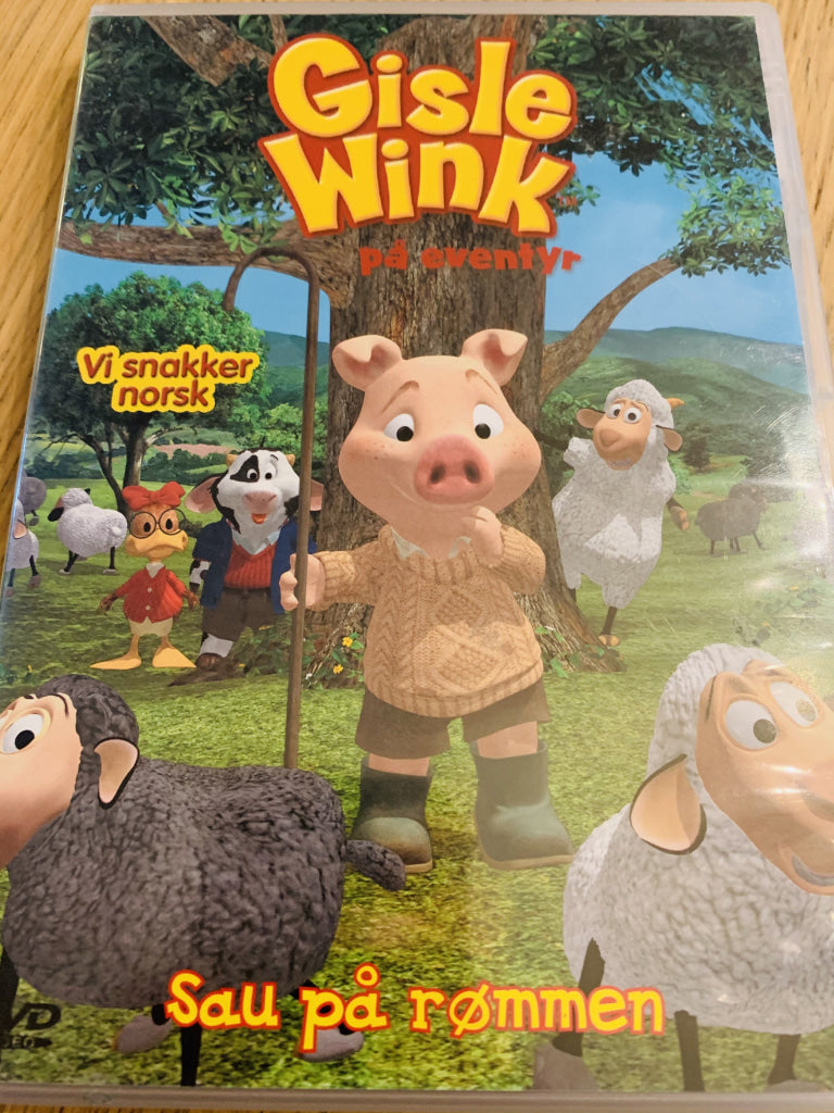 Gisle Wink På Eventyr. Sau Rømmen. 2003. Dvd. Dvd