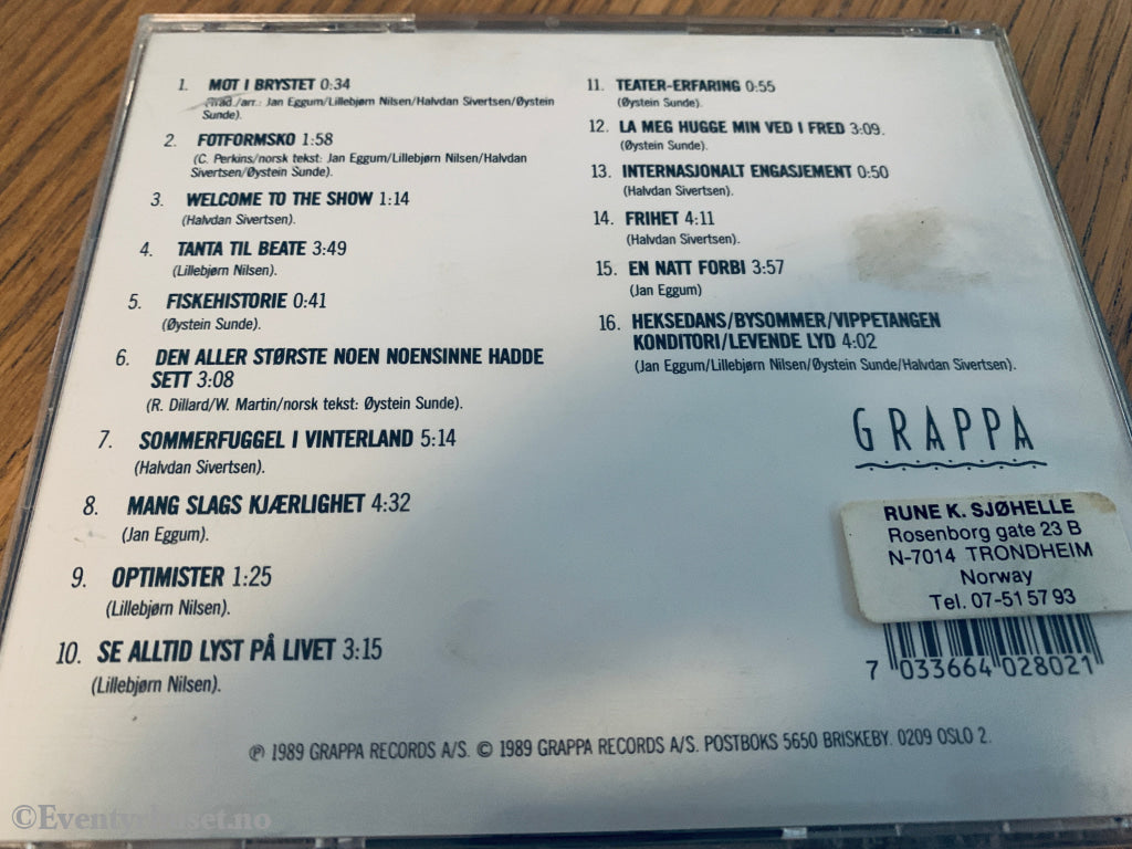 Gitarkameratene. 1989. Gitarkameratene. CD.