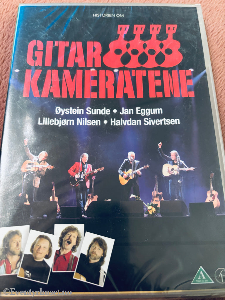 Gitarkameratene. DVD. Ny i plast!