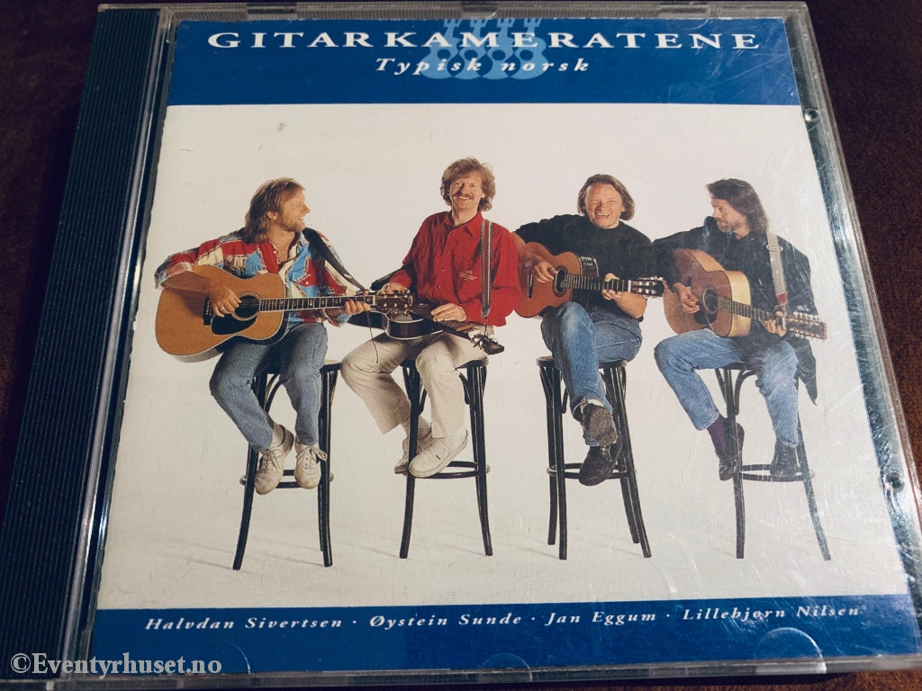 Gitarkameratene - Typisk Norsk. 1990. Cd. Cd