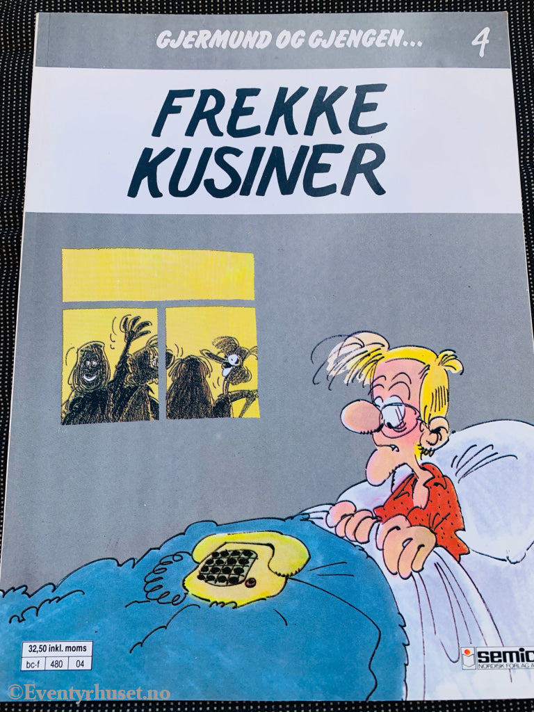 Gjermund og Gjengen 4: Frekke Kusiner (1987). Tegneseriealbum.