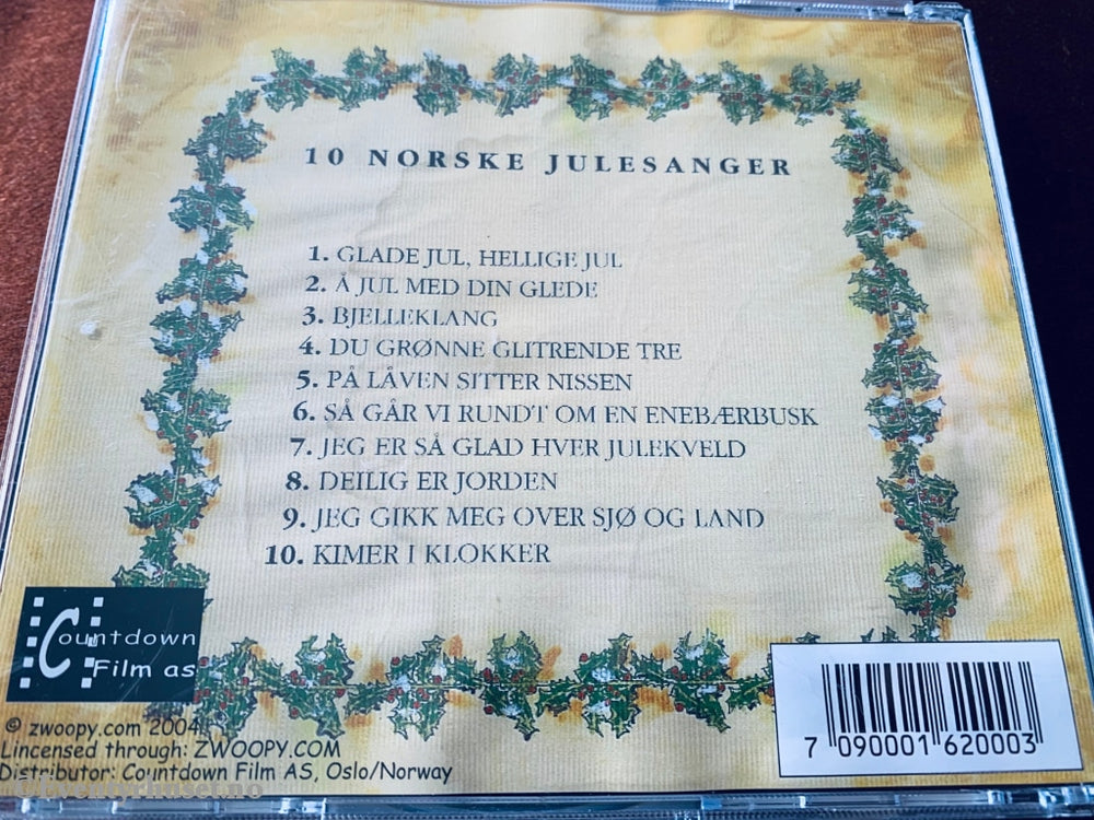 Glade Jul - 10 Norske Julesanger. Cd. Lydbok