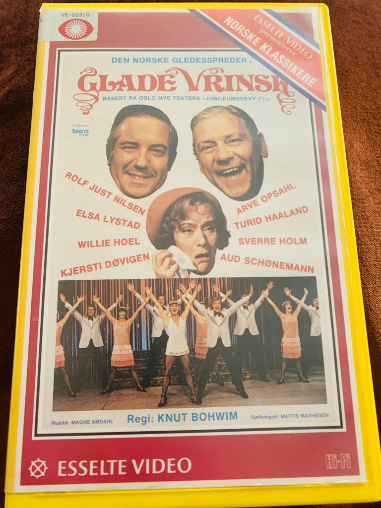 Glade vrinsk. 1975. VHS Big Box. VHS Big Box